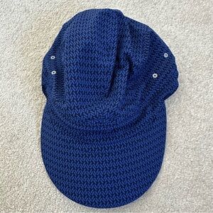 Blue Patterned Women's Cap